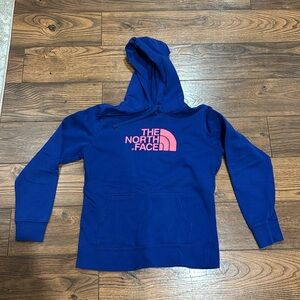Women’s The North Face hooded sweatshirt, size medium